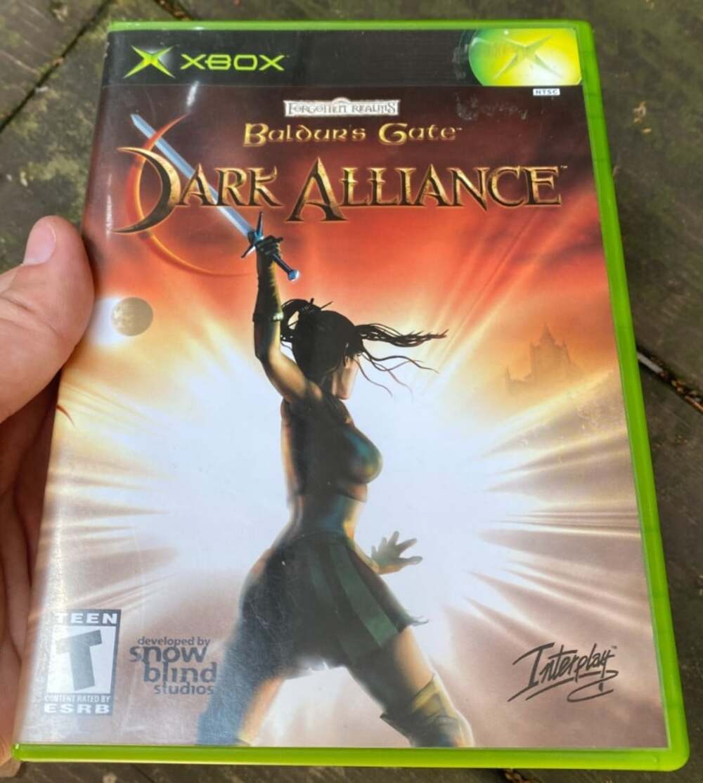 Baldur's Gate Dark Alliance (Microsoft Xbox, 2002) Complete CIB Tested
